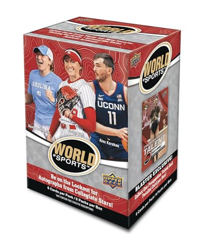 Upper Deck World of Sports Volume 1 Blaster Box - size: 1.33425 cubic inches