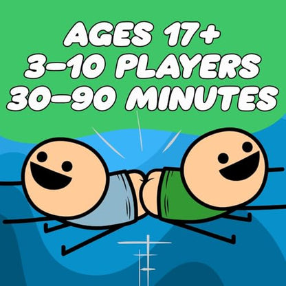 Joking Hazard by Cyanide & Happiness - 360+ Funny & Inappropriate Comic Cards, Hilarious Party Games | Includes Add-Your-Own-Words Cards - style: Joking Hazard Main Game