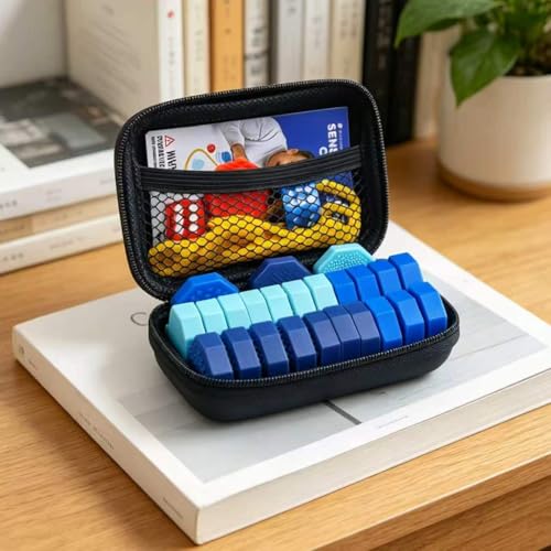 Magnet Chess Game, Magnet Game with String & Silicone Stones, Magnetic Chess Gifts for Teen Boys Girls, Magnetic Stones for Family Games Night, Stocking Stuffers with Travel Games for Kids & Adults