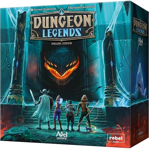 Dungeon Legends Board Game | Cooperative Adventure in the Avel Universe! Fantasy Strategy Game for Kids & Adults, Ages 10+, 1-4 Players, 60-90 Mins