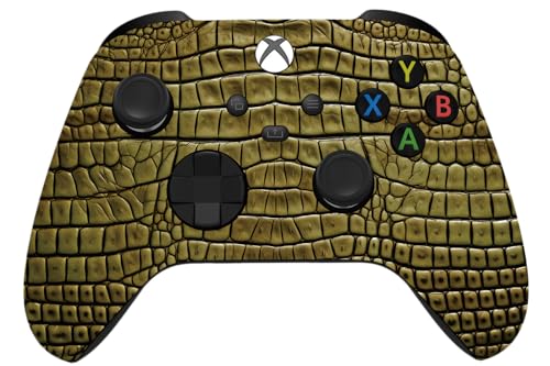 ProControllers LLC Wireless Custom Controller Compatible with PC, Windows 10+, Series X/S & One (Series X/S Alligator) - color: Series X/S Alligator