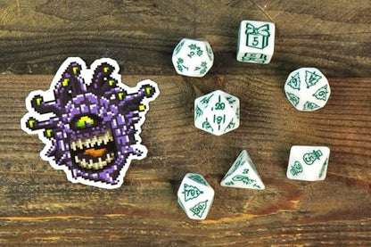 1985 Games Holiday Mystery Dice Bag - Wide Range of Patterns for Gaming, Role Playing, Table Games (Pack of 6) - color: Holiday Mystery Dice, size: Pack of 6