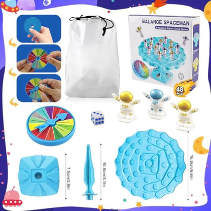 rytopt Astronaut Balance Game, 2-Player Balance Tree Board Game, Interactive Family Balance Tree Tabletop Game for Adult, Board Games, Family Games, Family Game Night