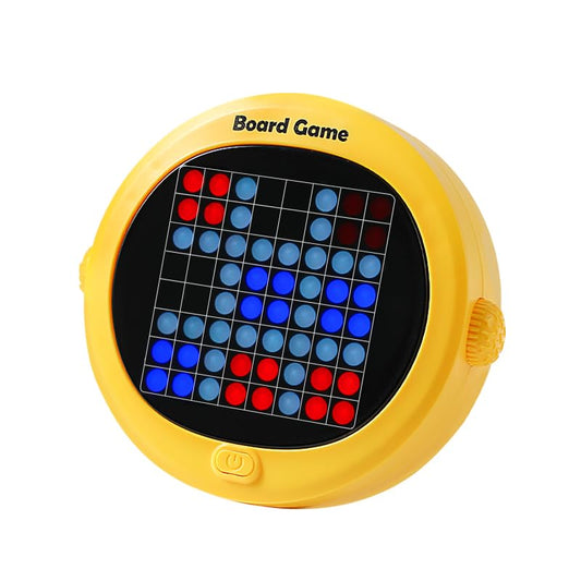 Electronic Chess Game, 5-in-1 Handheld Electric Puzzle Game, Electronic Board Games for Educational and Memory Growth, Portable Travel Games for Car Ride