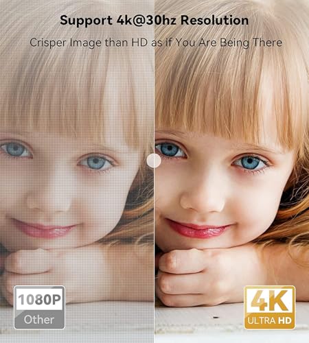 HDMI Switch, GANA 4K HDMI Splitter 3 in 1 Out, 3-Port Switcher Selector with Pigtail HDMI Cable,Supports Full HD 4K 30Hz 1080P 3D Player, Compatible with PS4/3, Xbox, Fire Stick, Roku, PC,TV