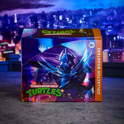 Magic: The Gathering | Teenage Mutant Ninja Turtles - Collector Booster Box | 12 Packs | Collectible Trading Card Game