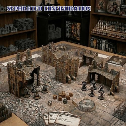 Industrial Ruins Set 1: Mars Factory Wargaming Terrain Series