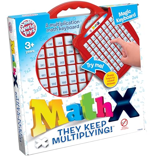 Small World Toys Multiplication Machine Math Game for Kids 3+ | Montessori math toy for kindergarten, homeschool & classroom. Hands-on learning gift that builds multiplication skills. - style: Multiplication