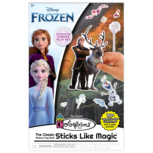 Colorforms — Disney Frozen Box Set — Pieces Stick Like Magic — Creative Storytelling Fun! — Ages 3+ - style: Frozen
