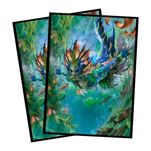 (Merfolk) 100% Hand-Drawn 100ct Textured Matte TCG/MTG Card Art Sleeves by Realm Guard