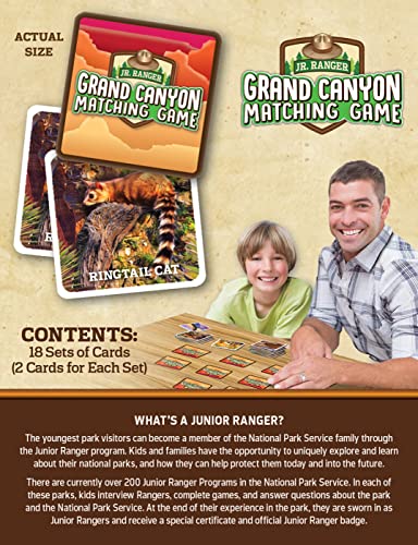 MasterPieces Officially Licensed National Parks Jr. Ranger Picture Matching Card Game for Kids and Families - style: Grand Canyon