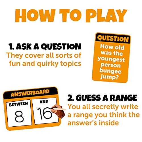 Confident? Party Game - Family Trivia & Guessing Fun with Quick Gameplay, Ideal for Game Nights & Parties for Kids & Adults, Ages 12+, 2-30 Players, 30 Minute Playtime