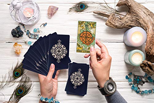 Classic Tarot Cards Deck for Spiritual Guidance | Ideal Tarot Cards for Beginners with Online Guide Book
