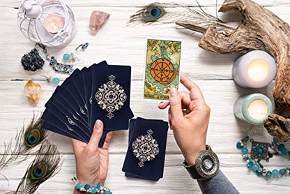 Classic Tarot Cards Deck for Spiritual Guidance | Ideal Tarot Cards for Beginners with Online Guide Book