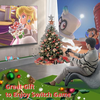 Switch 2 Dock for Nintendo Switch2 Tv Adapter Portable Switch2 Docking Station, Switch TV Adapter Compatible Steam Deck/Switch OLED, USB C to HDMI Adapters Support 4K/1080P Switch2 TVs Dock Mode - size: 4K/1080P