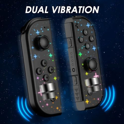 AFMVV Replacement for Switch Controller, Left Right Wireless Controller Compatible with Nintendo Switch/OLED/Lite,with 6-Axis Gyro, Vibration, Motion Control, Wake-up, Screenshot