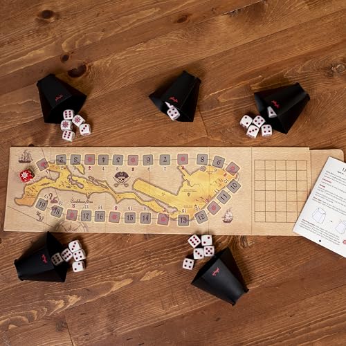 25th Century Games Liar’s Dice Game – Fast-Paced Bluffing Dice Game for 2–6 Players, Ages 8