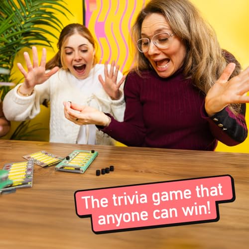 Don't Fall for It - The Hilarious Tower Trivia Game for Ages 10 and up. Fun and Easy Board Game for 2+ Players, Perfect for Families and Kids and Game Night. - style: Grey Version 'Original' (Same Content)