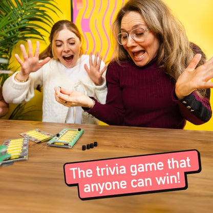 Don't Fall for It - The Hilarious Tower Trivia Game for Ages 10 and up. Fun and Easy Board Game for 2+ Players, Perfect for Families and Kids and Game Night. - style: Grey Version 'Original' (Same Content)