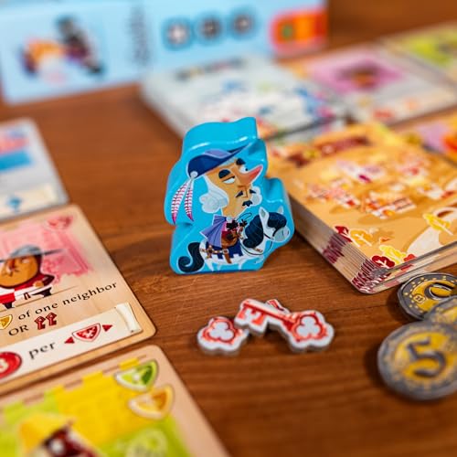 Pandasaurus Games Castle Combo Card Game - Maximize Combos in This Card Placement Strategy Game, Quick Competitive Family Fun for Kids & Adults, Ages 10+, 2-5 Players, 15-30 Minute Playtime