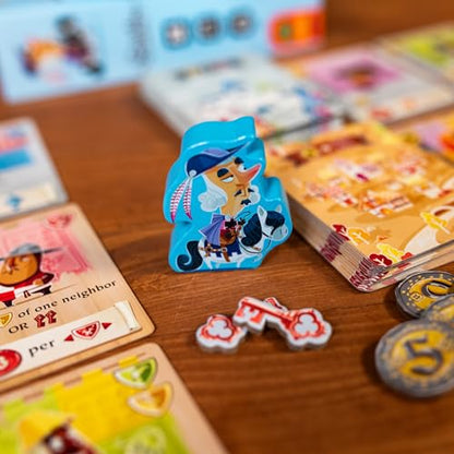 Pandasaurus Games Castle Combo Card Game - Maximize Combos in This Card Placement Strategy Game, Quick Competitive Family Fun for Kids & Adults, Ages 10+, 2-5 Players, 15-30 Minute Playtime