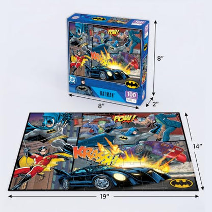 MasterPieces 100 Piece Jigsaw Puzzle for Kids - 14"x19" - Batman - style: Batman