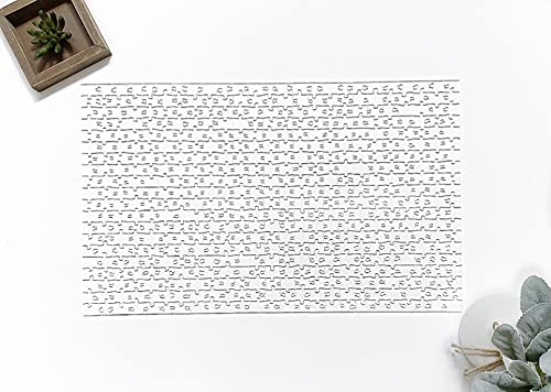CM Originals The Clearly Impossible Puzzle 500 Pieces Hard Puzzle for Adults (Acrylic, Jigsaw, 18.75x11 inches, 1 Pound, Made in USA) - size: 500 Piece