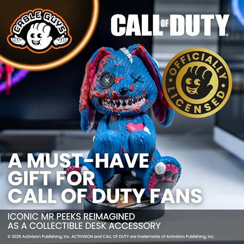 Cable Guys Call of Duty Mr Peeks Controller Holder & Phone Stand - Gaming Setup Accessories for Desk and Game Room, Controller Stand Compatible with Xbox, PlayStation & Most Standard Game Controllers