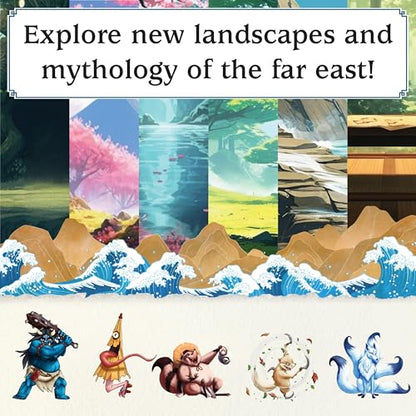 DragonIsles – Fantasy Adventure Family Board Game for 2-5 Players, Ages 10+ – A Journey of Far-Shores and Fortunes!