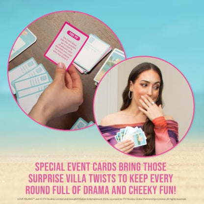 Never Have I Ever Love Island Card Games Adult Conversation Starter Cards | Viral, Conversation Starter Cards; Adults ONLY; Uncover Secrets; Share Stories; Funny Icebreaker, Love Island - color: Love Island