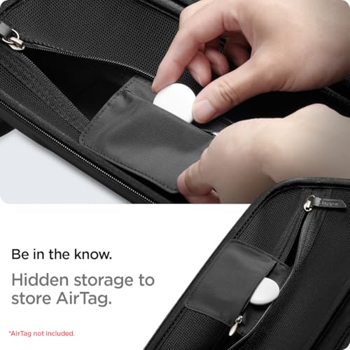 Spigen Rugged Armor Pro Hard Shell Carrying Case | ROG Xbox Ally X, Nintendo Switch 2, MSI Claw 7 AI+, ASUS ROG Ally, Accessory Pockets, Charger Storage - Black - color: Black