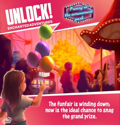Unlock! Enchanted Adventures Card Game | Escape Room-Inspired Cooperative Adventure, Fun Family Game for Kids and Adults, Ages 10+, 1-6 Players, 1 Hour Playtime