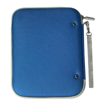 Card Case Compatible for Yoto Card Case Holder 80 Pockets Card Folder Card Binder with Zipper fit 2.3 * 3.4 inch Mini Audiobook Cards (Blue) - color: Blue