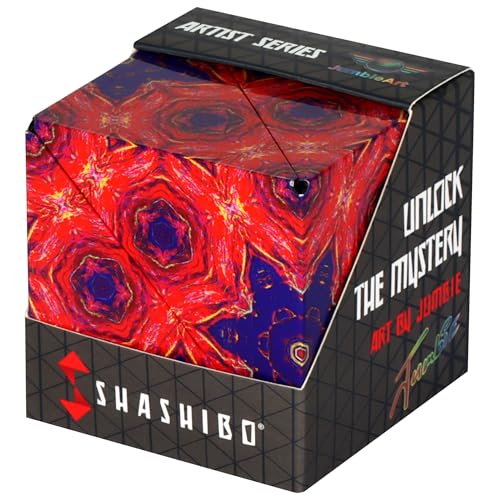 Shashibo DODECA Magnetic Puzzle Cube, Sensory Fidget Toy for Adults & Kids, Stress Relief Fidget Toy for All Ages, Cool Fidget Toys for Desk, Shape Shifting Box, 100+ Possible Shapes - color: Fire Goddess, size: DODECA