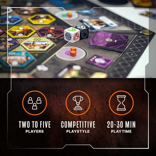 Orange Nebula Vindication Villages & Hamlets Board Game Expansion – Resource Management and Control