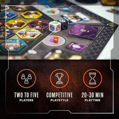 Orange Nebula Vindication Villages & Hamlets Board Game Expansion – Resource Management and Control