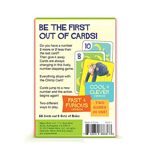 Melon Rind Jump 2, Math Game for Kids Learning Multiples of 2, Lively Card Game, a Fun Math Activity for Boosting Confidence, Quick and Easy Screenless Fun, Ages 6+ - style: Multiples of 2