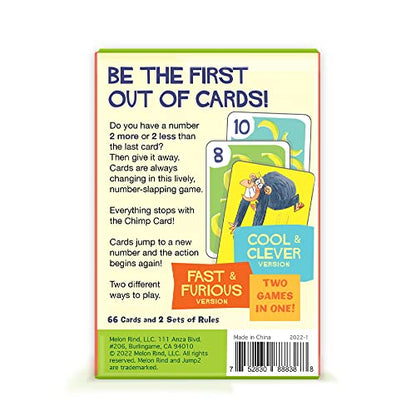 Melon Rind Jump 2, Math Game for Kids Learning Multiples of 2, Lively Card Game, a Fun Math Activity for Boosting Confidence, Quick and Easy Screenless Fun, Ages 6+ - style: Multiples of 2