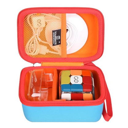 Tourmate Hard Storage Case for GoCube Edge, The Connected Electronic Bluetooth Cube - Award-Winning 3x3 Speen Cube, Case Only(Box for Sale) (Blue & Red) - color: Blue & Red