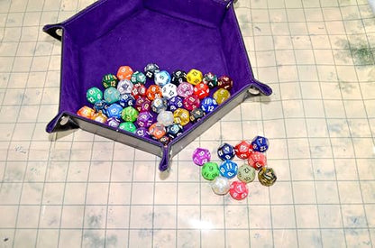 SmartDealsPro 50-Pack D12 12 Sided Dice Polyhedral Dice with Pouch for DND RPG MTG Table Game (D12, Mix Color) - color: Mix Color, style: D12