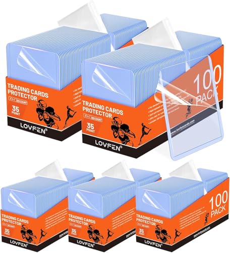 500 Film-Protected Toploaders + 500 Penny Sleeves for Baseball Trading Cards - size: 500Pack