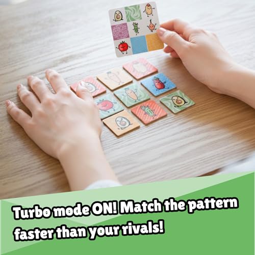 TADU Potato Tomato • Quick Card Game for Children and Adults • Travel Game • Board Game for Families • Ages 6+ • 2-4 Players • 30 Minutes
