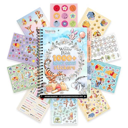 Fashion Angels Disney Winnie the Pooh 1000+ Tabbed Sticker Collection Book | Includes Holographic, Vinyl & Alphabet Stickers, For Kids Ages 6+ - color: Winnie the Pooh
