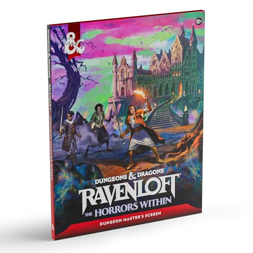Dungeons & Dragons Ravenloft: The Horrors Within - Dungeon Master's Screen (DM Screen) | D&D Accessories - style: DM Screen