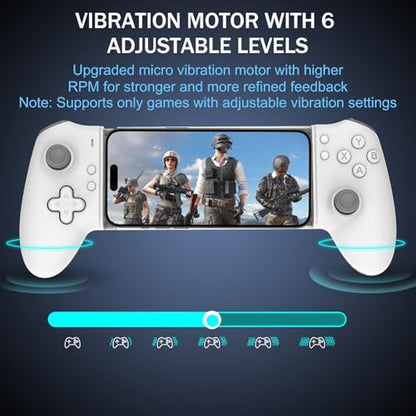 G-STORY Mobile Gaming Controller USB-C Bluetooth for Android Dual Hall Joysticks Ergonomic