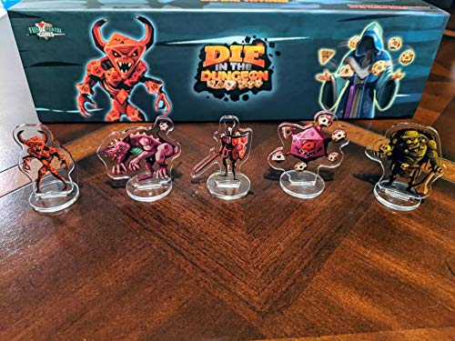 Giga Mech Games DIE in The Dungeon! A Solo Game of DIE-namic Dungeon Crawling,Where You are The Dungeon Monster!