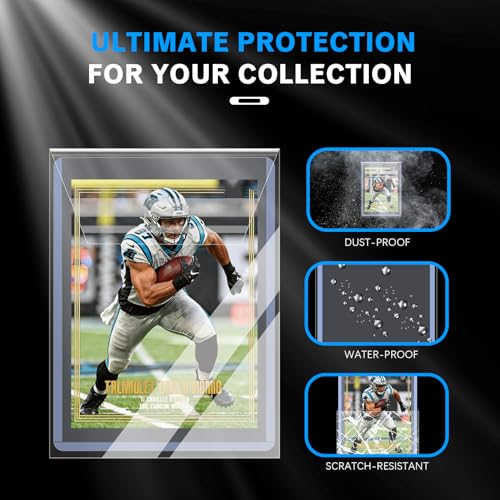 200ct Toploader Sleeves - Resealable Clear Protector for Top Loader Holder | Clear Sleeves Fit 35PT-75PT Toploaders, Protect Top Loader Holders from Scratches and Dust, Ideal for Storage and Shipping - size: Toploader Sleeves 200