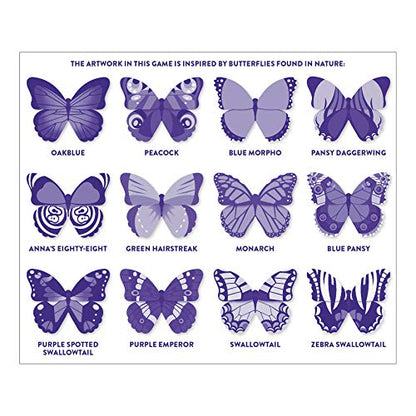 Mudpuppy Butterflies Shaped Memory Match, Multicolor - style: Butterflies