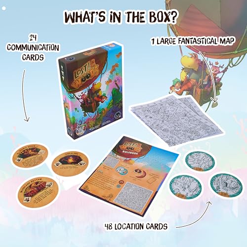 Lost! in The Woods by Alley Cat Games | Fast-Paced Cooperative Game for Families & Kids | 2–8 Players | 15-Minute Search-and-Find Adventure | Communication Challenges & Fantastical Forest Theme