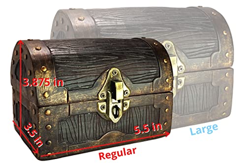 Galdor's Guild Mimic Dice Chest Storage Box | Holds 4 Polyhedral Sets (Reg) | Galdor's Guild Mimic Dice Chest Storage Box | Compatible to Dungeons & Dragons Players, Dungeon Master/DM RPG Gaming(Regular) - size: Regular